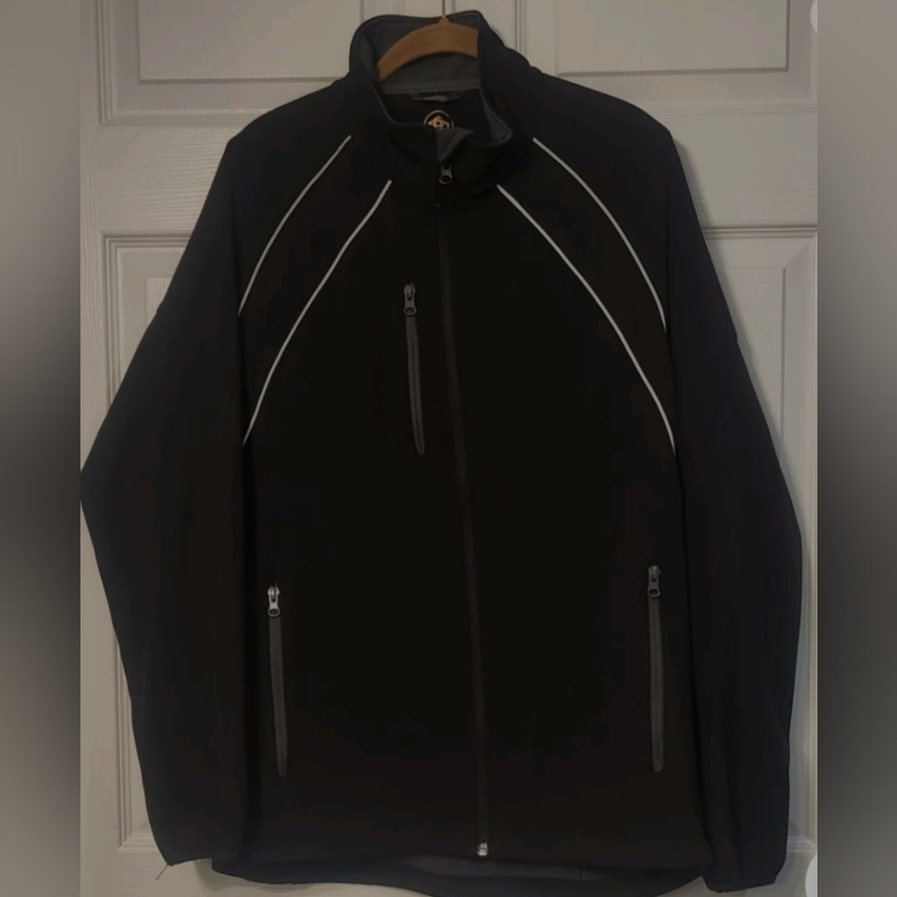 NWT Stormtech Performance Jacket Navy Teflon Men's XL CWJ-3WC